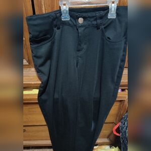 riders by lee black dress pants size 8 M slim